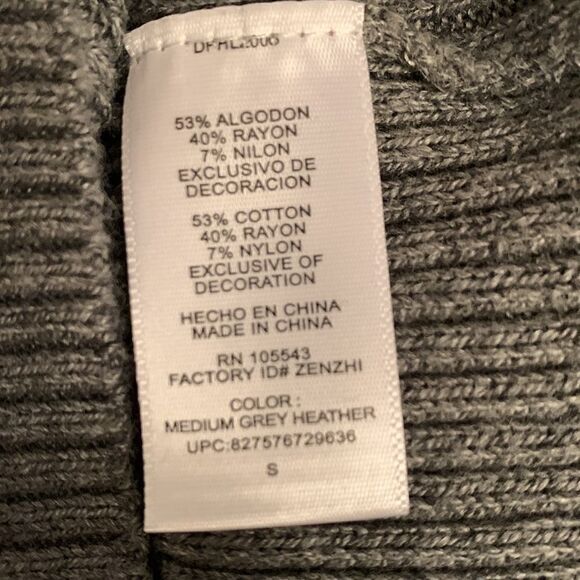 Faust Fuentes Bodycon Gray Dress Size S - Picture 4 of 10